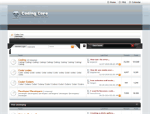 Tablet Screenshot of codingcore.com